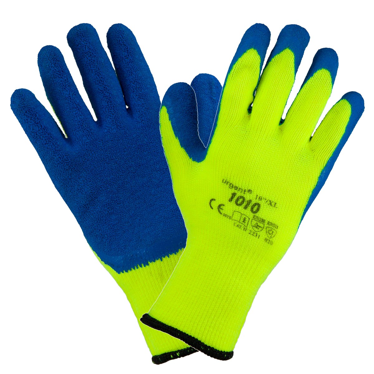 Rękawice robocze impregnowane pokryte gumą 1010 URGENT