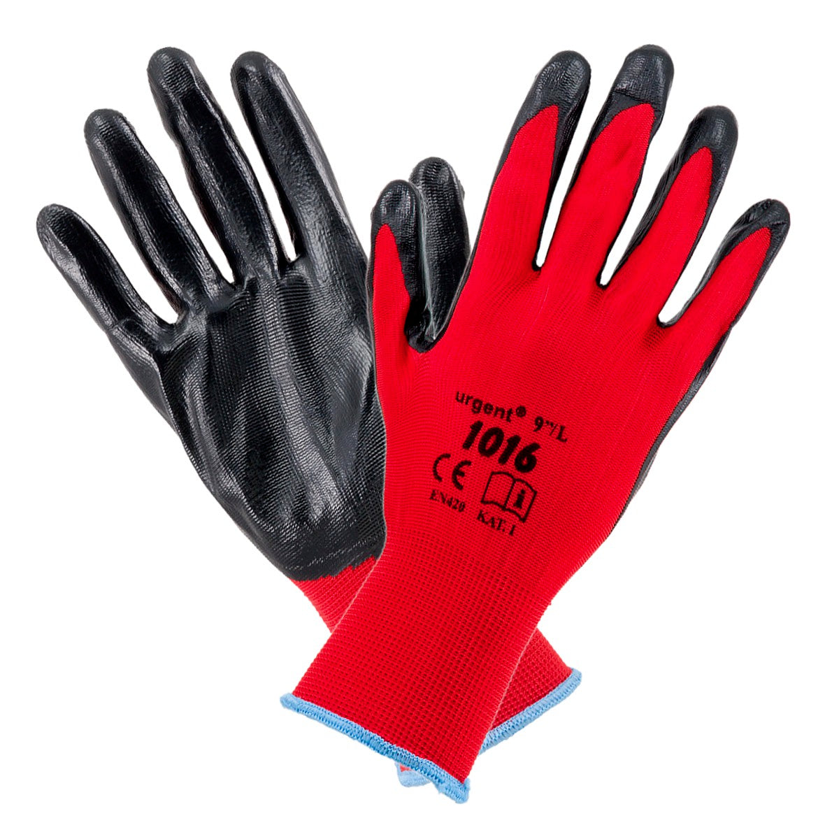 Rękawice robocze impregnowane pokryte nitrylem 1016 URGENT