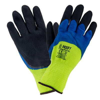 Rękawice robocze impregnowane pokryte gumą 1025 Y rozmiar 10 URGENT