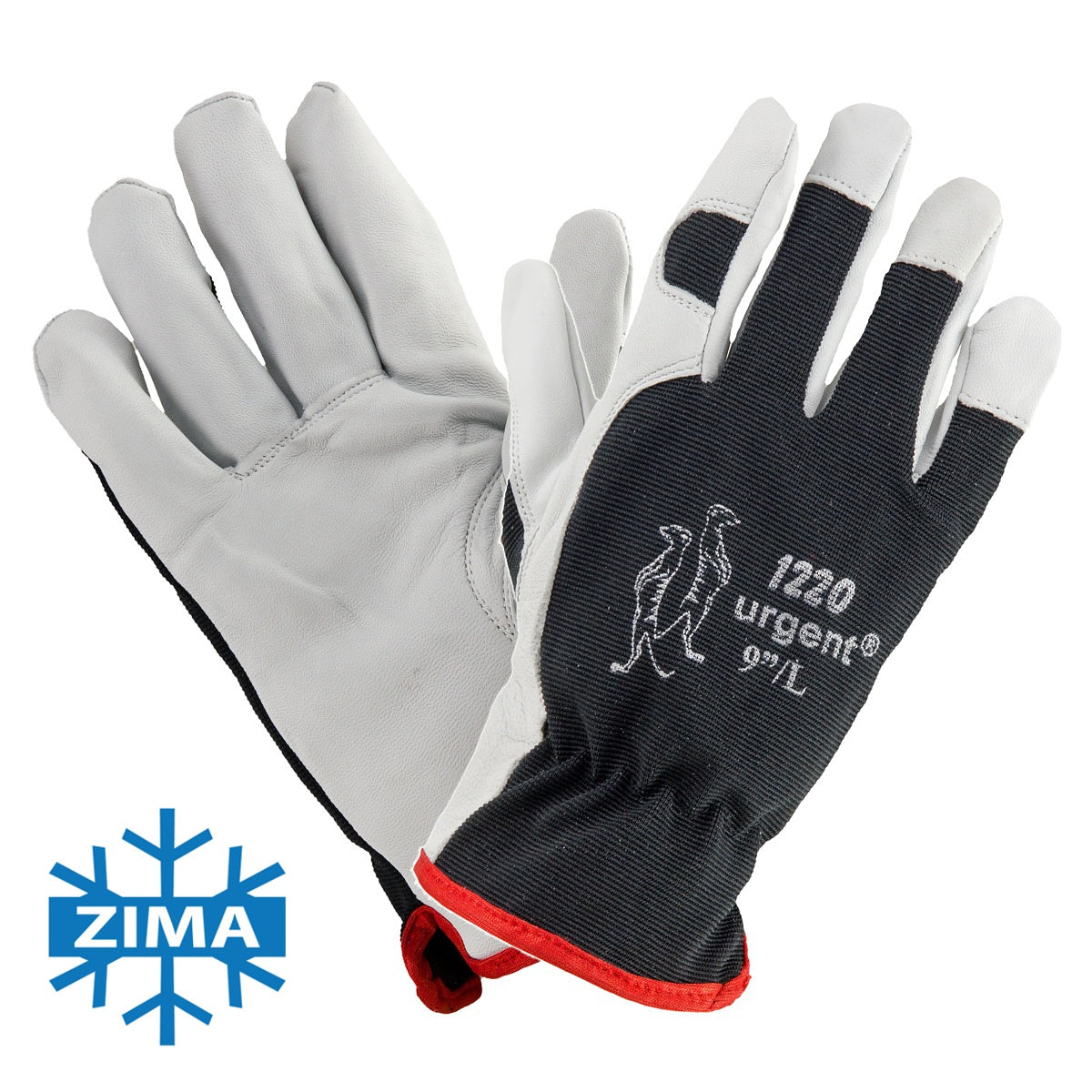 Rękawice robocze ocieplane skórzane 1220 URGENT