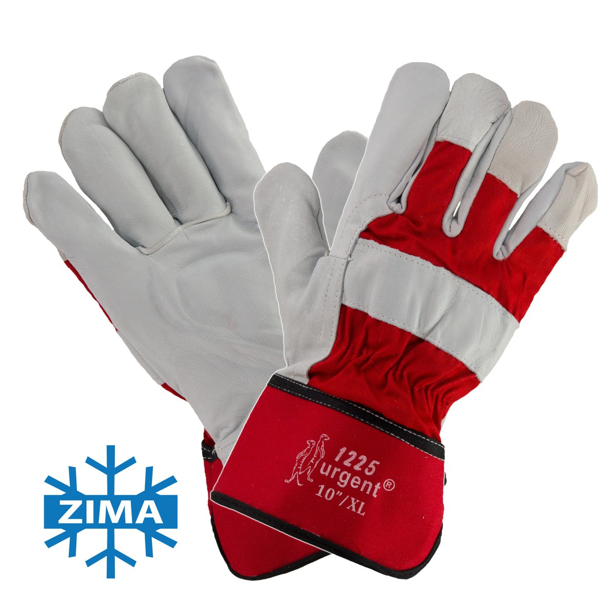Rękawice robocze ocieplane skórzane 1225 URGENT