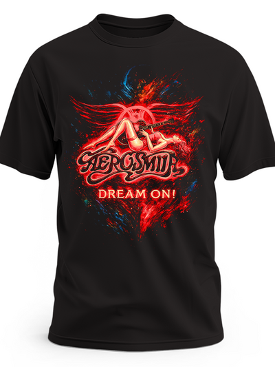 Czarna koszulka Alice in Chains z czerwonym logo zespołu