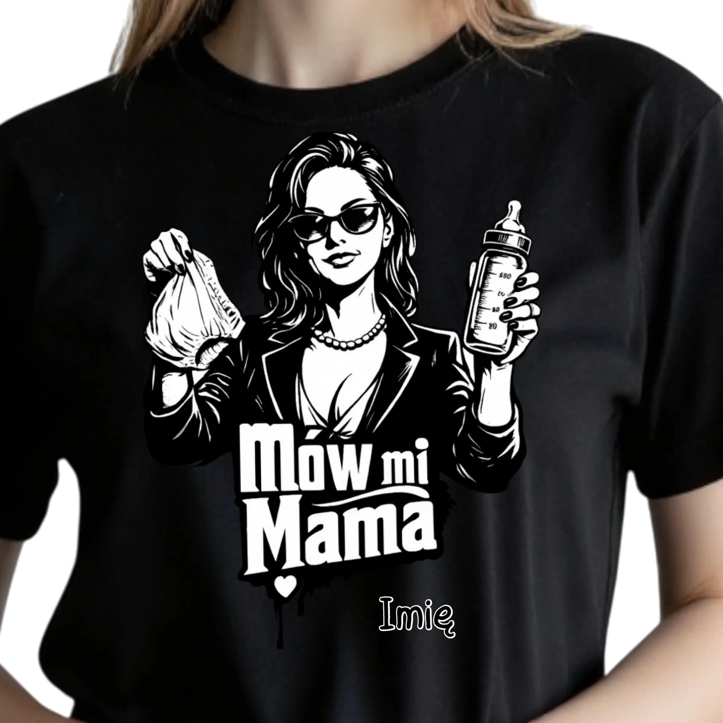 KOSZULKA-Z-NADRUKIEM-DAMSKA-CZARNA-PERSONALIZOWANE-PREZENTY-7