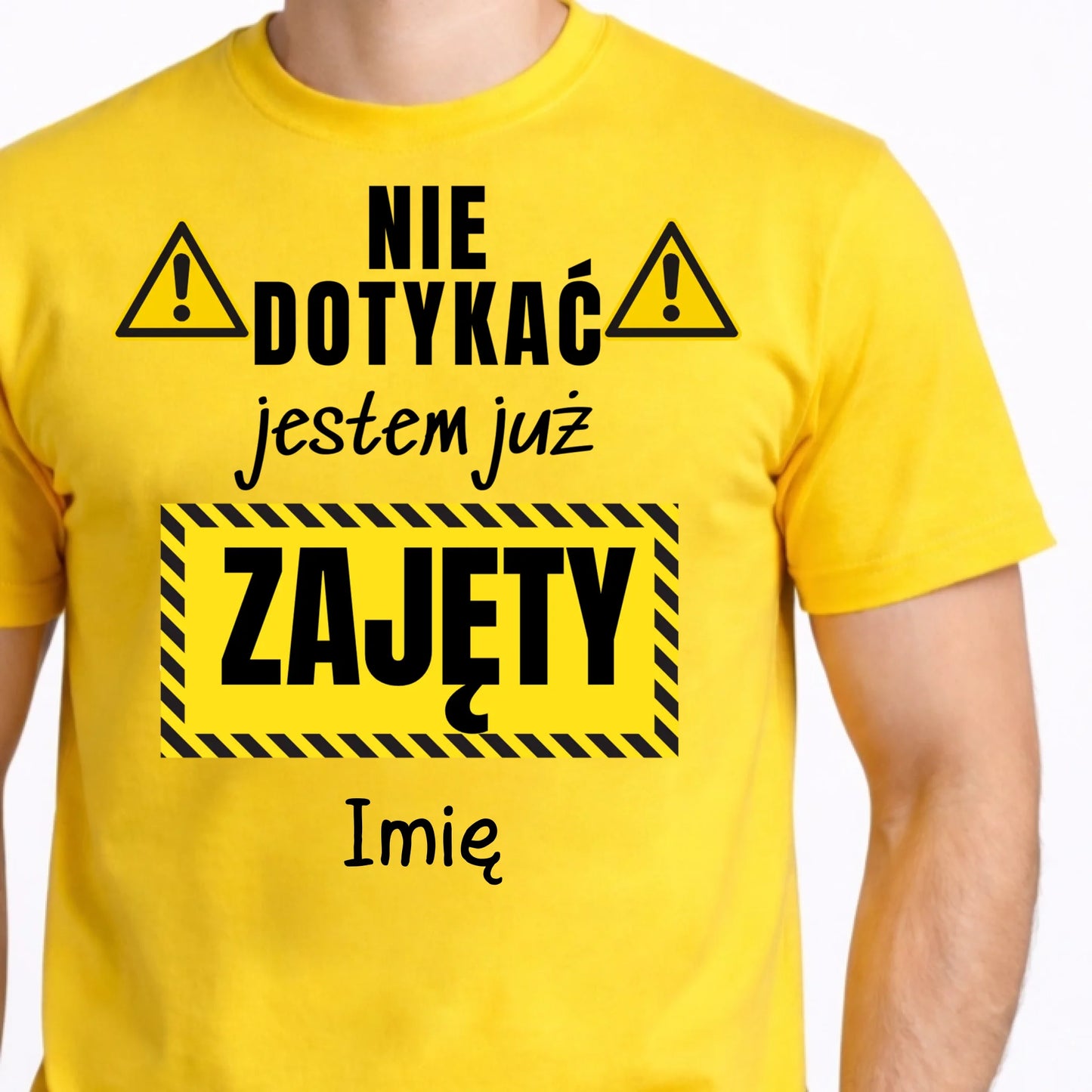 KOSZULKA-Z-NADRUKIEM-MESKA-ZOLTA-2-PERSONALIZOWANE-PREZENTY 2