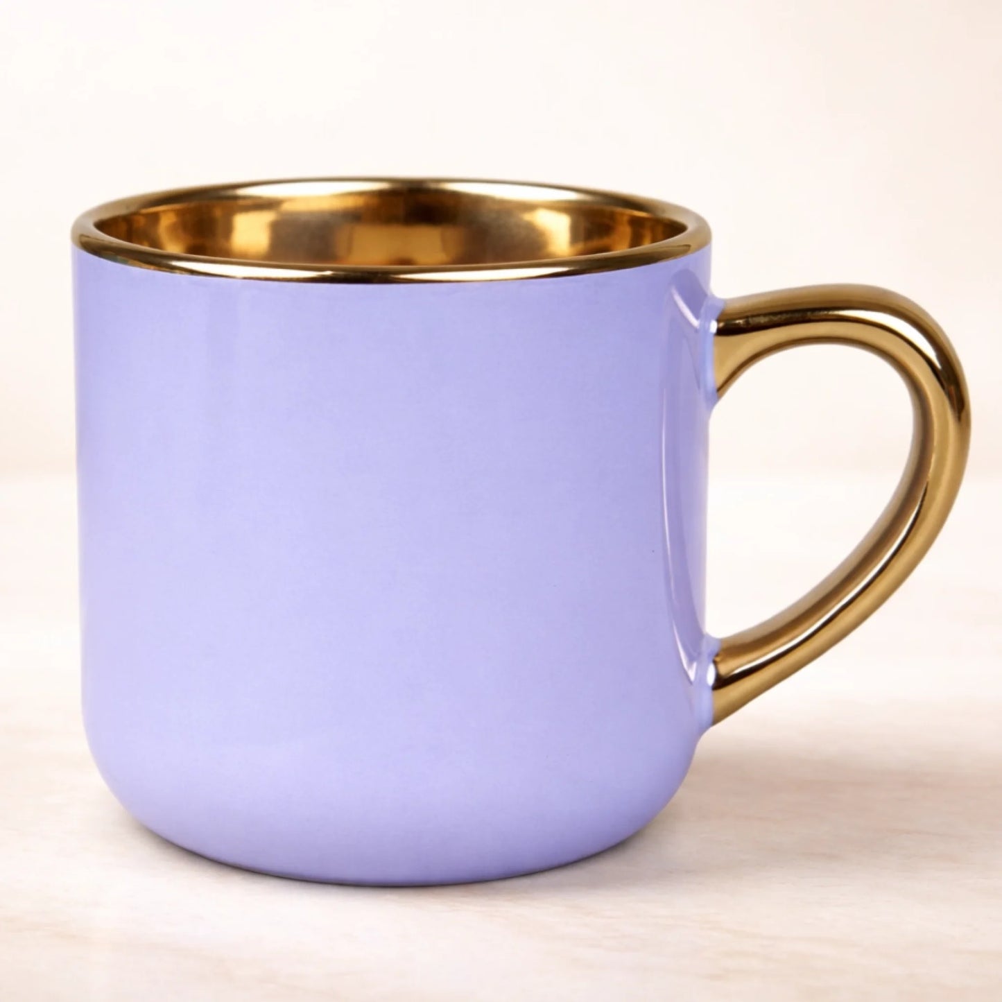 kubek personalizowany z nadrukiem 400ml fioletowy