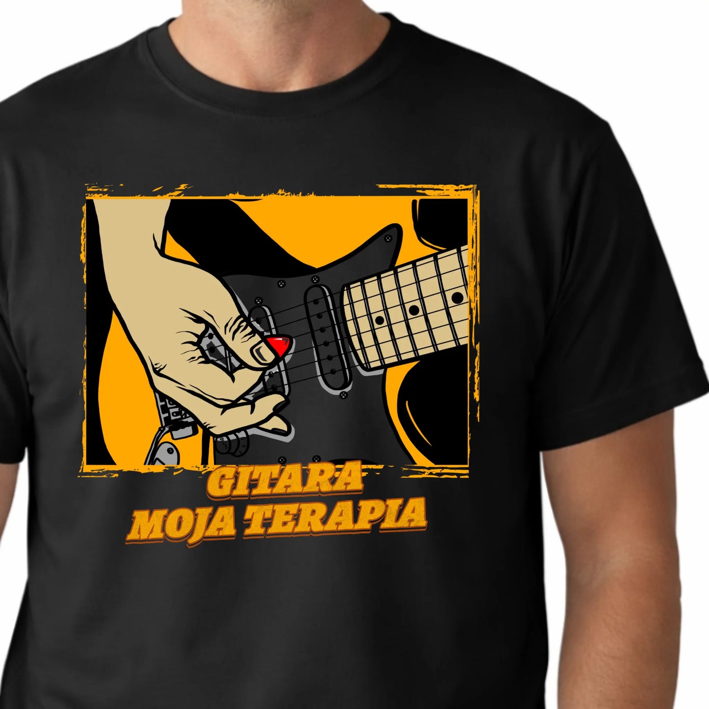 KOSZULKA-Z-NADRUKIEM-MESKA-CZARNA-PERSONALIZOWANE-PREZENTY 2