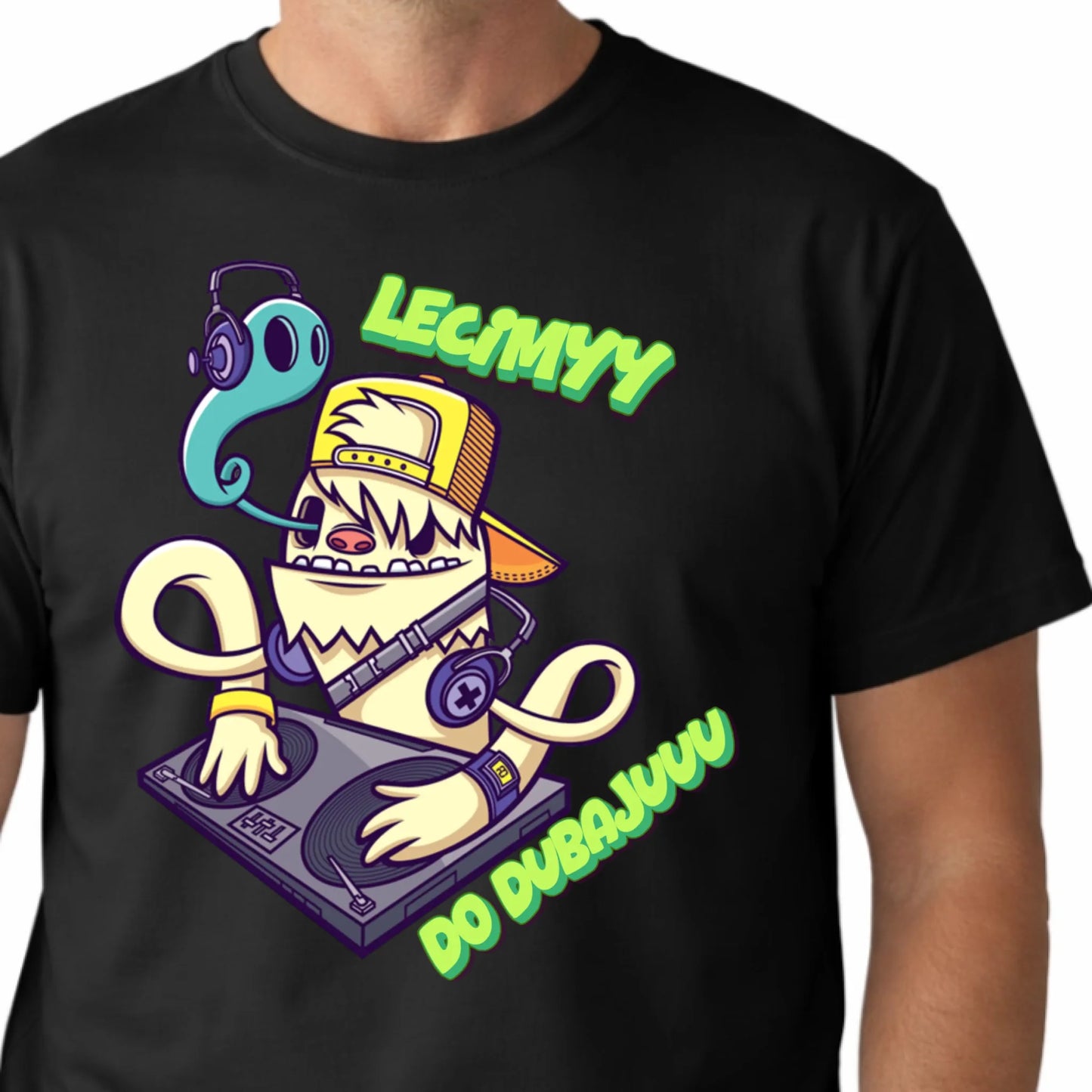 KOSZULKA-Z-NADRUKIEM-MESKA-CZARNA-PERSONALIZOWANE-PREZENTY 2