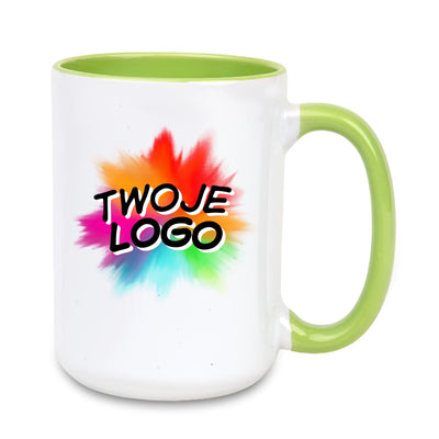 Kubek reklamowy dla firmy 440ml zielony