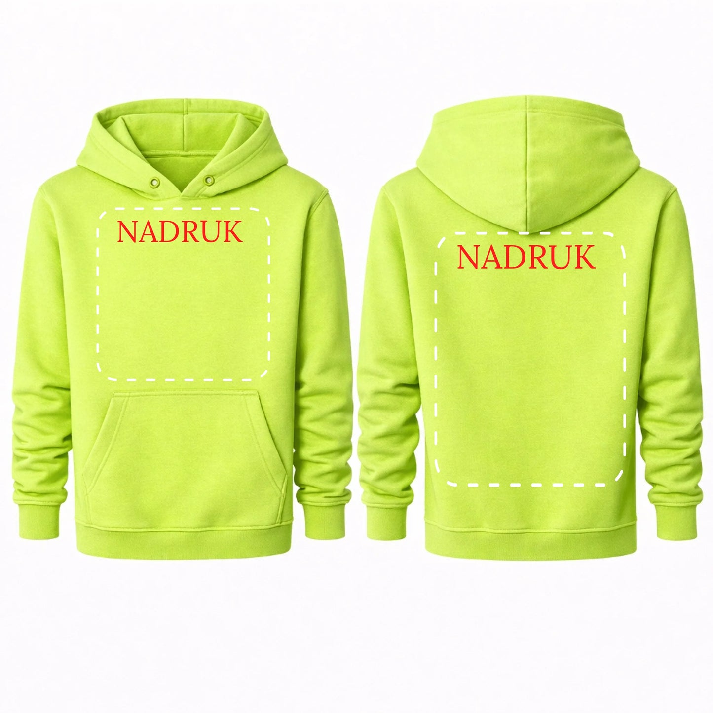 Bluza reklamowa dla firm z logo kangurka z kapturem 290g Apple