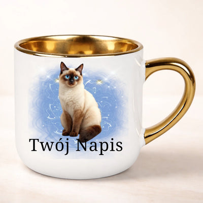 Kubek ze zdjęciem kota personalizowany 400ml bootleg