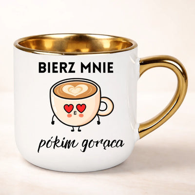 Kubek dla kawosza śmieszny z nadrukiem