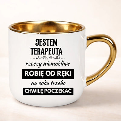 Kubek dla terapeuty do pracy zabawny