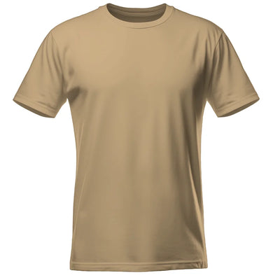 Koszulka męska z własnym nadrukiem Piaskowy/Służby 190gramów