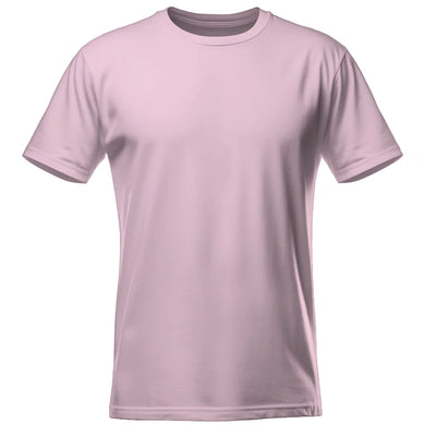 Koszulka męska z własnym nadrukiem różowa 190gramów
