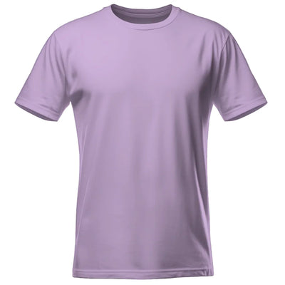 Koszulka męska z własnym nadrukiem lawendowa 190gramów