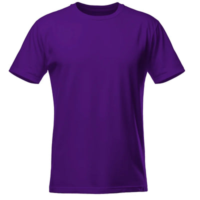 Koszulka męska z własnym nadrukiem purpurowa 190gramów