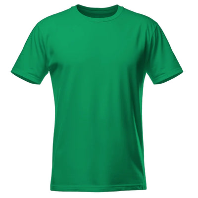 Koszulka męska z własnym nadrukiem trawiasty zielony 190gramów