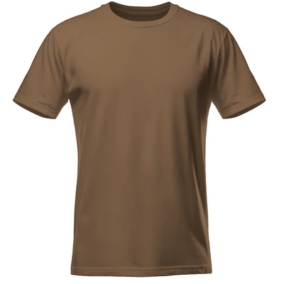Koszulka męska z własnym nadrukiem khaki 190gramów