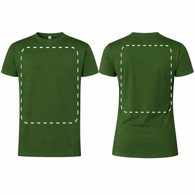 Koszulka męska reklamowa dla firm 190g butelkowa zieleń