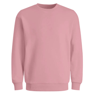 Bluza z własnym nadrukiem bez kaptura 290gramów Różowa unisex