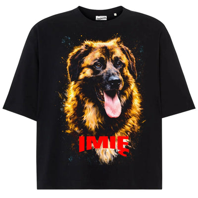 Koszulka z Psem Owczarek Kaukaski
personalizowana z imieniem OVERSIZE unisex