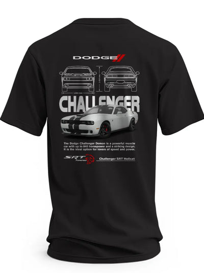 Koszulka męska dodge challenger srt #1 Personalizowane-prezenty.pl