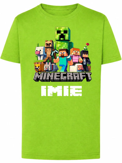 Koszulka Minecraft Wielka ekipa Creepera z nadrukiem