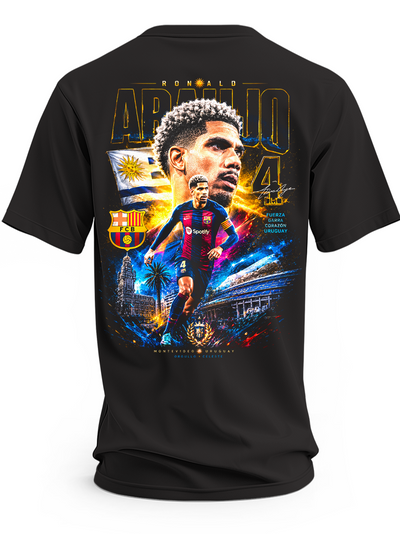 Koszulka z Ronaldem Araújo w barwach FC Barcelony, numer 4