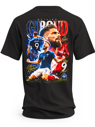 Koszulka z Olivierem Giroud w barwach reprezentacji Francji, numer 9