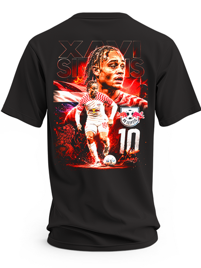 Koszulka z Xavim Simonsiem w barwach RB Lipsk, numer 10