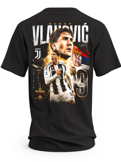 Koszulka z Dušanem Vlahoviciem w barwach Juventusu, numer 9