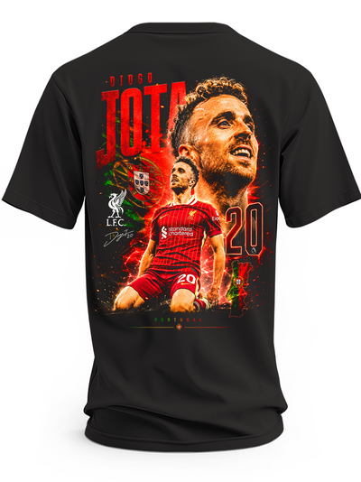 Koszulka z Diogo Jotą w barwach Liverpoolu, numer 20