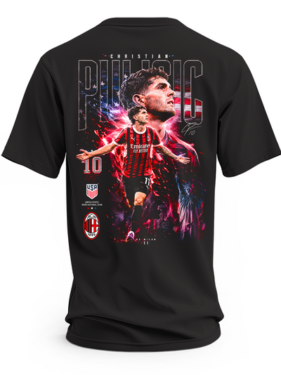 Koszulka z Christianem Pulisiciem w barwach AC Milan