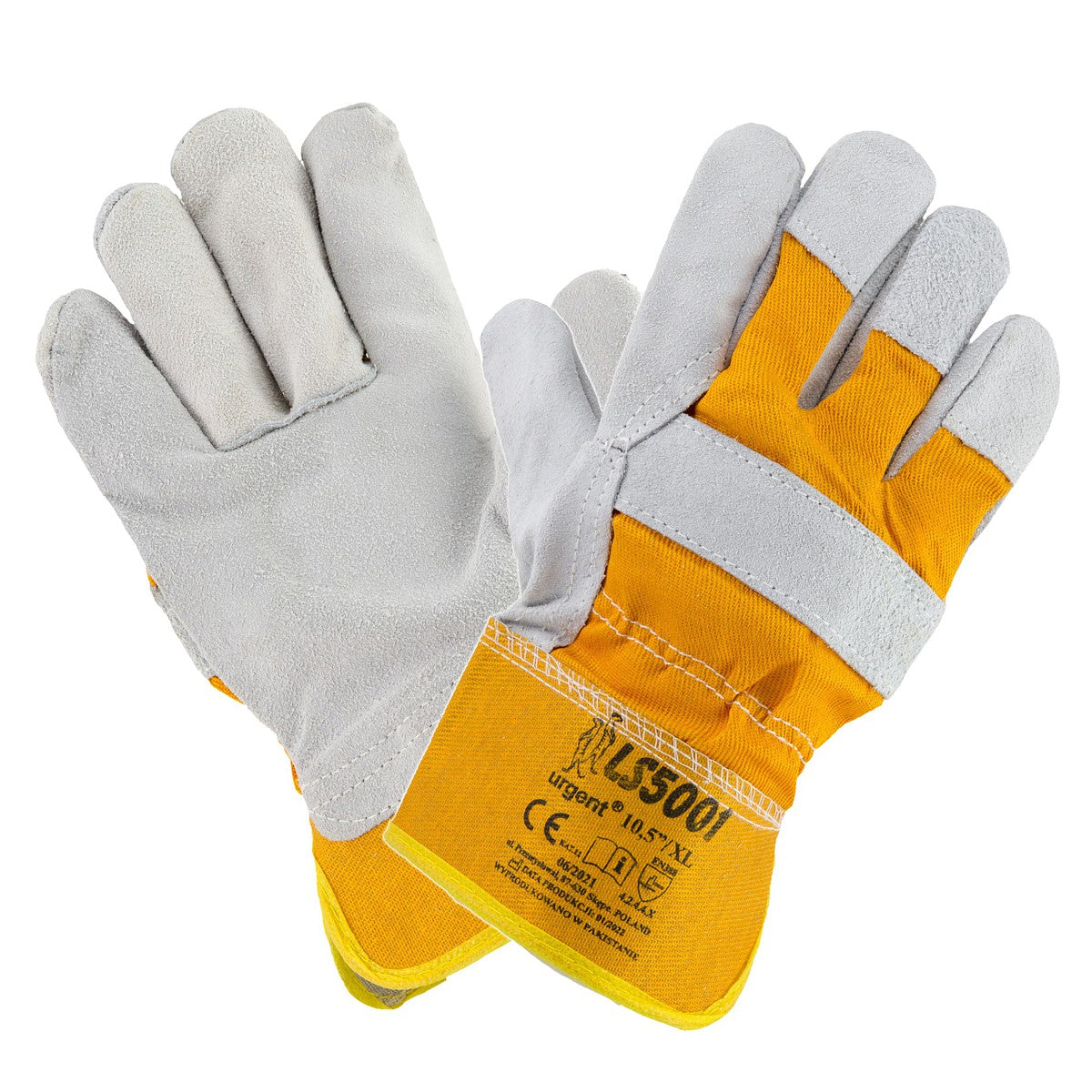 Rękawice robocze skórzane ochronne LS5001 URGENT