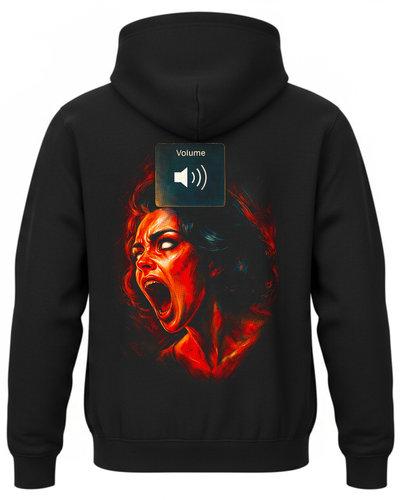 Bluza z ognistym portretem