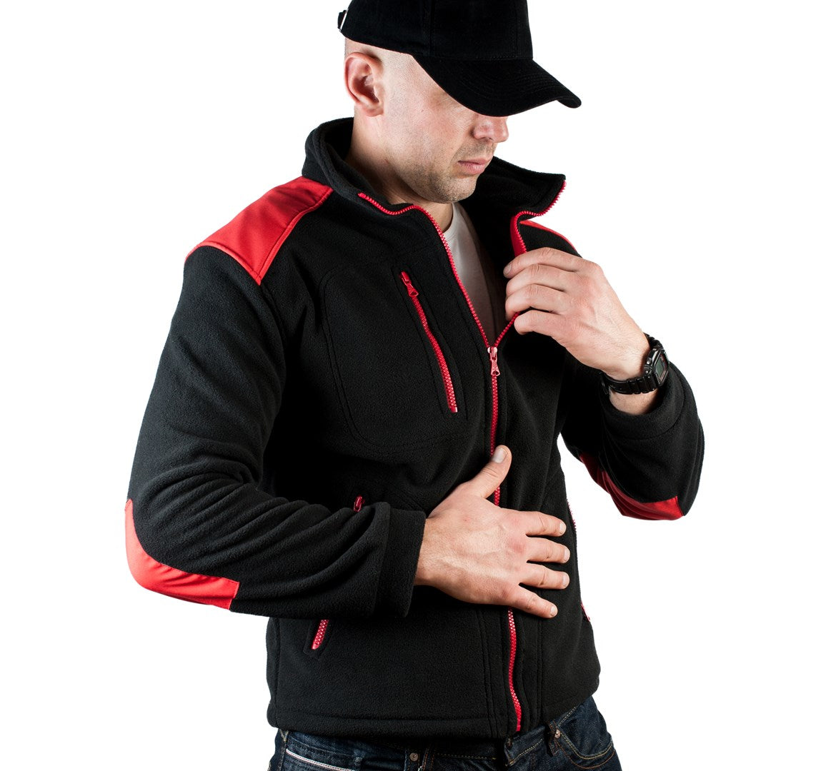 Polar FLRA 340 BK-RD Czarny/Czerwony