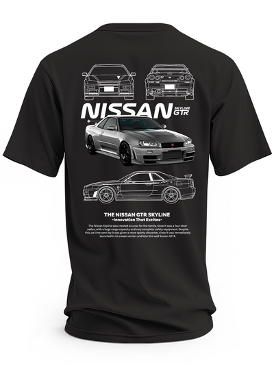 Koszulka męska Nissan GTR #3