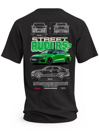 Koszulka męska Audi rs3 Personalizowane-prezenty.pl
