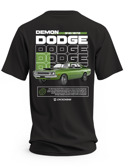 Koszulka męska dodge challenger 1972
