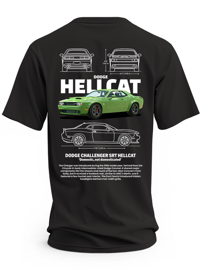 koszulka_dodge_challenger srt hellcat