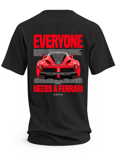 Koszulka męska Ferrari everyone needs a ferrari