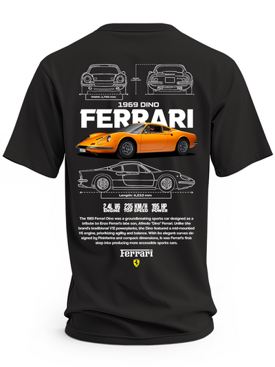 Koszulka męska Ferrari 1969