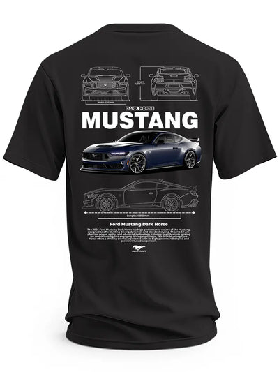Koszulka męska Ford Mustang dark horse Personalizowane-prezenty.pl