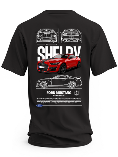 Koszulka męska Ford Mustang Shelby red