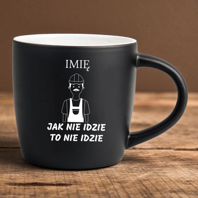 Kubek budowlańca z grawerem - idealny prezent dla budowlańca