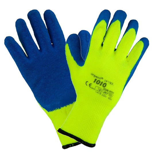 Rękawice robocze impregnowane pokryte gumą 1010 URGENT