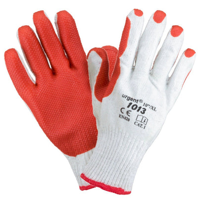 Rękawice robocze impregnowane pokryte gumą 1013 URGENT