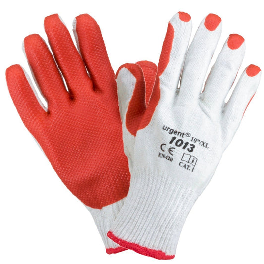 Rękawice robocze impregnowane pokryte gumą 1013 URGENT