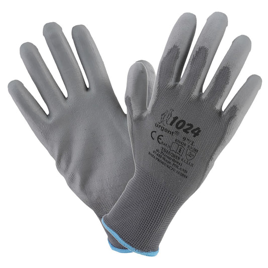Rękawice robocze impregnowane pokryte poliuretanem 1024 URGENT