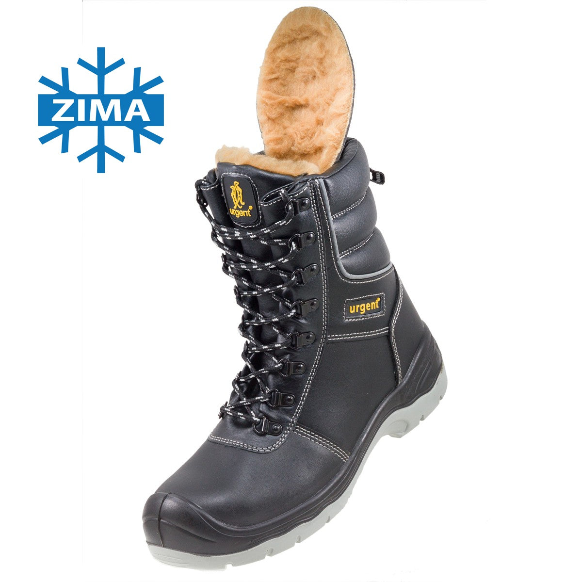 Buty robocze zimowe ochronne z blachą 113S3 Urgent